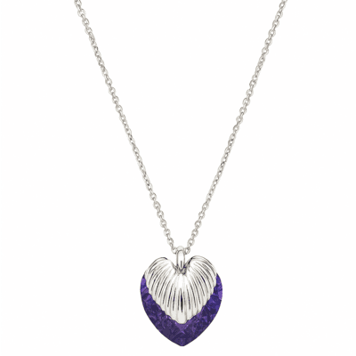 گردنبند قلب و سواروسکی عکس محصول