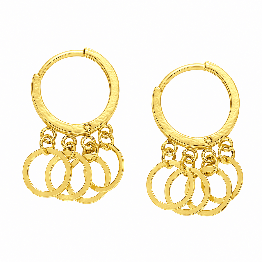 گوشواره روکو دایره عکس محصول